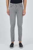 Gri Pamuklu 5 Cep Casual Slim Fit 5 Cep Pantolon 1003250318 thumbnail 1