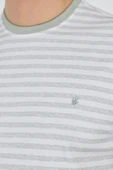 Kısa Kol Çizgili Desen Suprem Bisiklet Yaka Cepsiz Slim Fit Tişört 1011250106 thumbnail 4