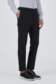 Siyah Esnek Yandan Cepli Casual Slim Fit Jogger Pantolon 1003250162 thumbnail 3