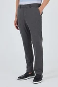 Gri Esnek Yandan Cepli Casual Slim Fit Jogger Pantolon 1003250156 - 3