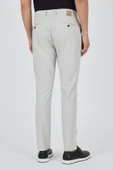 Gri Armürlü Yan Cep Düz Paça Slim Fit Pamuklu Casual Chino Pantolon 1003250120 thumbnail 4