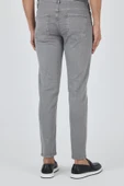 Gri Pamuklu 5 Cep Casual Slim Fit 5 Cep Pantolon 1003250318 thumbnail 4