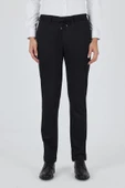 Siyah Esnek Yandan Cepli Casual Slim Fit Pantolon 1003250158 thumbnail 1