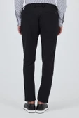 Siyah Esnek Yandan Cepli Casual Slim Fit Jogger Pantolon 1003250162 thumbnail 5