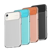 Baseus Comfortable Series Apple iPhone Xr Kılıf WIAPIPH61-SS Açık Mavi - 4