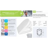 NKP Elegance Amartisörlü Klozet Kapağı Duroplast-Model 402 thumbnail 2