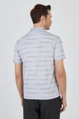 Kısa Kol Baskılı Pike Polo Yaka Cepsiz Slim Fit Tişört 1011250170 thumbnail 5