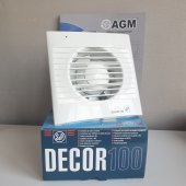 Banyo Wc Tuvalet Fanı Soler Palau Decor 100 S Havalandırma Fanı 95 m3 /h Çap Değeri 100mm Pilot Lamba Sessiz Kolay Montaj AGMair Agm Havalandırma - 2