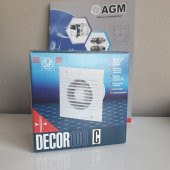 Soler Palau Decor 100 C Aksiyel Egzoz Fan Neon Işık Göstergeli çağ değeri 100mm Debi değeri 95 m³/h Ortam Havalandırma AGMair - 7