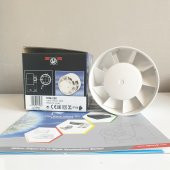 Soler & Palau TDM 200 Aksiyel Fan 200 m³/h  Ø125mm Aşırı Isınmaya Karşı Korumalı Duvar İçine Monte Edilebilir Güçlü Sessiz Fan - 3