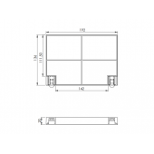 FRANKE - FABER - ELİCA - ELECTROLUX EFF 70 KARBON FİLTRE - 2