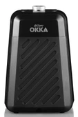 OK0020-K Okka Rich Spin Pro Çelik Cezveli Közde Sütlü Türk Kahve Makinesi - Krom 5 Fincan - 7