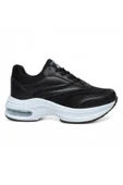 Celira Drk Siyah Fileli Kadın Sneaker Spor Ayakkabı - 4