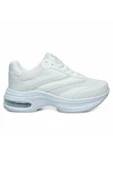 Celira Drk Beyaz Fileli Kadın Sneaker Spor Ayakkabı - 4