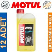 Motul Motocool Expert -37 °C 1 Lt - Motosiklet Sarı Antifriz (12 Adet) - 1