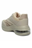 Celira Drk Bej Fileli Kadın Sneaker Spor Ayakkabı - 3