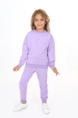 Toontoy Kız Çocuk Baskılı Eşofman Takım - 8