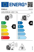 245/45 R18 100Y XL Cinturato All Season SF3 Oto 4 Mevsim Lastiği (Üretim: 2025) - 2