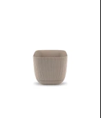 Omnipazar KRS-382 Dekoratif Plastik Mercan Kare Saksı 0.67 lt 6 Renk Set thumbnail 4