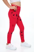 Toontoy Kız Çocuk Baskılı Tayt - 4