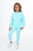 Toontoy Kız Çocuk Baskılı Eşofman Takım - 1