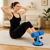 Vantuzlu Mekik Çekme Spor Aleti Karın Egzersizi Evde Spor Egzersiz CKS-1 - 4