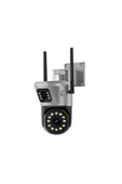 Sarftech 2 2 Mp Hd 4k Ip Kamera Wifi Özellikli Hareket Takipli Gece Sensörlü Güvenlik Kamerası Blm-48 - 2