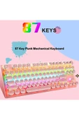 Sarftech Leaven K550 Blue Switch Rgb Mekanik Klavye Daktilo Tarzı-su Geçirmez - 4