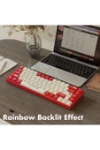 Sarftech AK680 Kablolu Red Switch Mekanik Klavye-Rainbow Aydınlatma Hot-Swap - 3