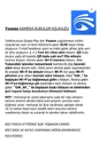 Sarftech Gece Görüşlü 2.4G Wifi Bağlantılı SD Kartlı 2+2 MP +4K Ultra HD Çift Lensli IP Kamera - 4