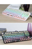 Sarftech Leaven K550 Blue Switch Rgb Mekanik Klavye Daktilo Tarzı-su Geçirmez - 5