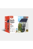Sarftech 4G 7.5W Solar IP Kamera Çift Ekran 2+2MP Ultra HD Gece Görüşlü Su Geçirmez IP Güvenlik Kamerası - 7