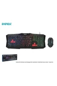 Everest Kmx-88 Usb Kablolu Siyah Gaming Q Klavye Mouse Set - 5