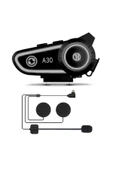Sarftech A30 2X Eşleşmeli Intercom Motor Kurye Kask Bluetooth Kulaklık - 2