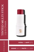 Selin Beauty Tinted Multi Stick Lip & Cheek Stick Allık 6 Gr - 1