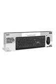 Sarftech Bkb7.1 Siyah Türkçe Q 104 Tuş Ev Ofis Kullanıma Uygun Kablosuz Klavye Mouse Set 7.1 - 3