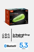 Sarftech 2X Bağlantılı Telsizli Bluetooth 5.3 Motosiklet Kask Kulaklık Intercom Motorsiklet Interkom C60-2X - 1