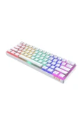 Sarftech Stk61 Beyaz Rgb Ledli Tam Mekanik Kahverengi Switch Gaming Bluetooth Kablosuz Oyuncu Klavyesi - 5