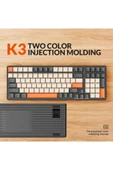 Sarftech Ziyoulang K3 Mekanik 104 Tuş Pro Gaming Reinbow Red Switch Hot Swappable Gaming Oyuncu Klavyesi - 3