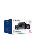 Mikado MD-511 5W+3W×2 USB RGB Ledli 2.1 Gaming Speaker Bilgisayar Hoparlör - 6