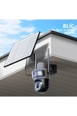 Sarftech 4G 7.5W Solar IP Kamera Çift Ekran 2+2MP Ultra HD Gece Görüşlü Su Geçirmez IP Güvenlik Kamerası - 4