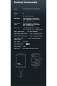 Fulltech 67W HIZLI ŞARJ PREMİUM KALİTE DAHİLİ  TYPE-C + USB-A ÇIKIŞ, MAKARA SİSTEMLİ DAHİLİ TYPE-C KABLOLU - 5