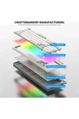 Sarftech KM-800 Grey Reinbow Aydınlatmalı Gaming Oyuncu Klavye Mouse Set - 2