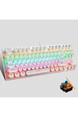 Sarftech Leaven K550 Blue Switch Rgb Mekanik Klavye Daktilo Tarzı-su Geçirmez - 4