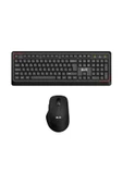 Sarftech Bkb7.1 Siyah Türkçe Q 104 Tuş Ev Ofis Kullanıma Uygun Kablosuz Klavye Mouse Set 7.1 - 4