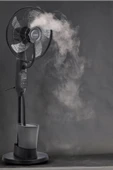 Sarftech 16'' Buharlı Vantilatör Kumandalı 75W Nemlendiricili Fan Zaman Ayarlı Ultra Sessiz Vantilatör - 2