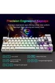 Sarftech T60 %60 Rgb Beyaz App Uygulamalı Blue Switch Kablolu Gaming Klavye Blue Switch Oyuncu Klavyesi - 4