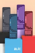 Sarftech BKB6 Pembe Ev Ofis İş Yeri 2.4 GHz Kablosuz Klavye Mouse Seti - 2