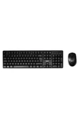 Sarftech BKB1 Siyah Türkçe Q Ev Ofis Kullanıma Uygun Kablosuz Klavye Mouse Set - 2