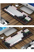 Sarftech Leaven K550 RGB Beyaz/Siyah K550 Mavi Blue Switch Mekanik Gaming Oyuncu Klavyesi - 5
